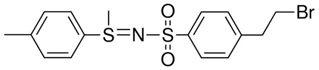 4-(2-BROMOETHYL)-N-[METHYL(4-METHYLPHENYL)-LAMBDA(4)-SULFANYLIDENE]BENZENESULFONAMIDE