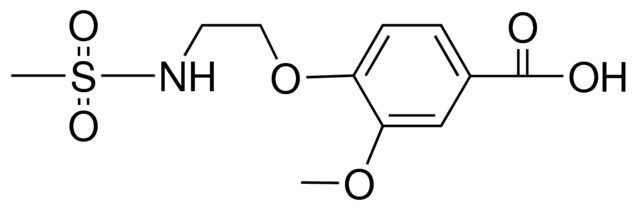 4-(2-(METHYLSULFONAMIDO)-ETHOXY)-META-ANISIC ACID