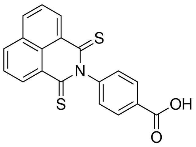 4-(1,3-DITHIOXO-1H-BENZO(DE)ISOQUINOLIN-2(3H)-YL)BENZOIC ACID