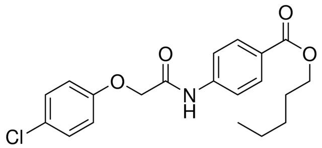 4-(2-(4-CHLORO-PHENOXY)-ACETYLAMINO)-BENZOIC ACID PENTYL ESTER