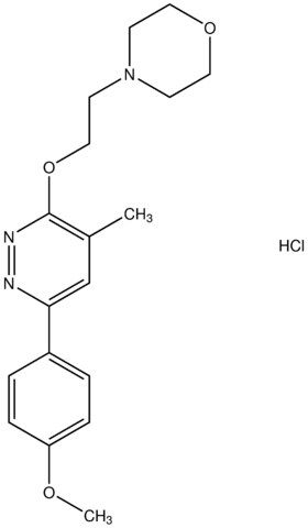 4-(2-{[6-(4-methoxyphenyl)-4-methyl-3-pyridazinyl]oxy}ethyl)morpholine hydrochloride