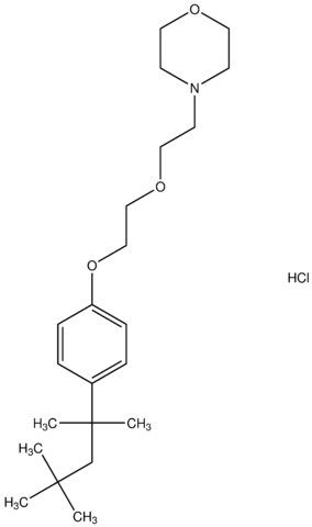 4-(2-{2-[4-(1,1,3,3-tetramethylbutyl)phenoxy]ethoxy}ethyl)morpholine hydrochloride