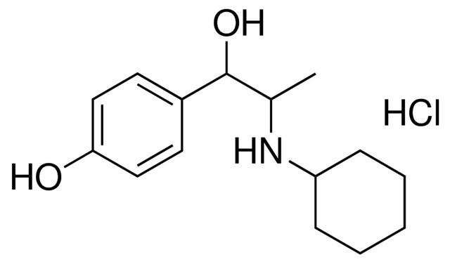 4-(2-(CYCLOHEXYLAMINO)-1-HYDROXYPROPYL)PHENOL HYDROCHLORIDE