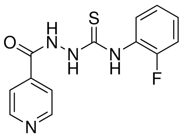 4-(2-FLUOROPHENYL)-1-(4-PYRIDYLCARBONYL)-3-THIOSEMICARBAZIDE