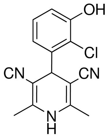 4-(2-CHLORO-3-HYDROXYPHENYL)-2,6-DIMETHYL-1,4-DIHYDRO-3,5-PYRIDINEDICARBONITRILE