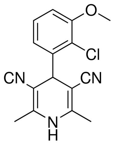 4-(2-CHLORO-3-METHOXYPHENYL)-2,6-DIMETHYL-1,4-DIHYDRO-3,5-PYRIDINEDICARBONITRILE