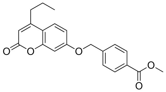 4-(2-OXO-4-PROPYL-2H-CHROMEN-7-YLOXYMETHYL)-BENZOIC ACID METHYL ESTER