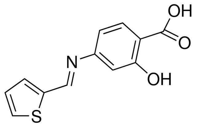 4-(2-THIENYLMETHYLENEAMINO)SALICYLIC ACID