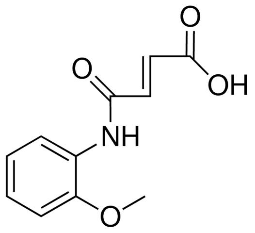 4-(2-METHOXYANILINO)-4-OXO-2-BUTENOIC ACID