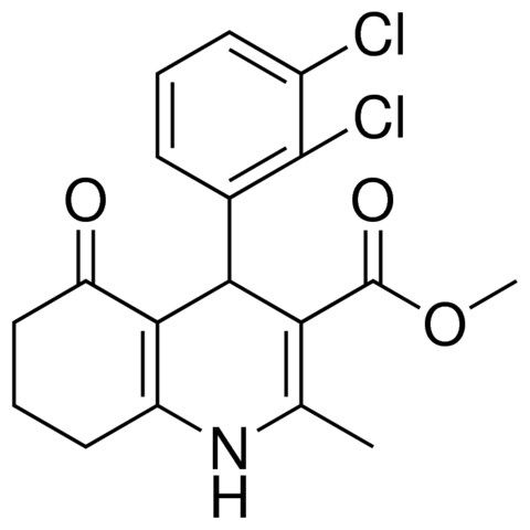 4-(2,3-DICHLORO-PH)-2-ME-5-OXO-HEXAHYDRO-QUINOLINE-3-CARBOXYLIC ACID ME ESTER