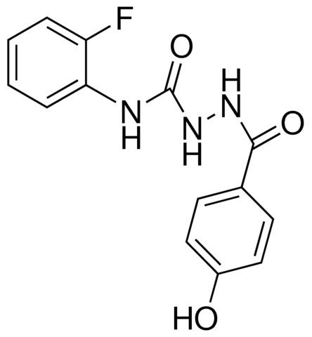 4-(2-FLUOROPHENYL)-1-(4-HYDROXYBENZOYL)SEMICARBAZIDE