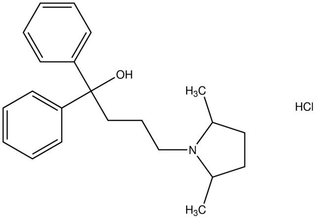 4-(2,5-dimethyl-1-pyrrolidinyl)-1,1-diphenyl-1-butanol hydrochloride