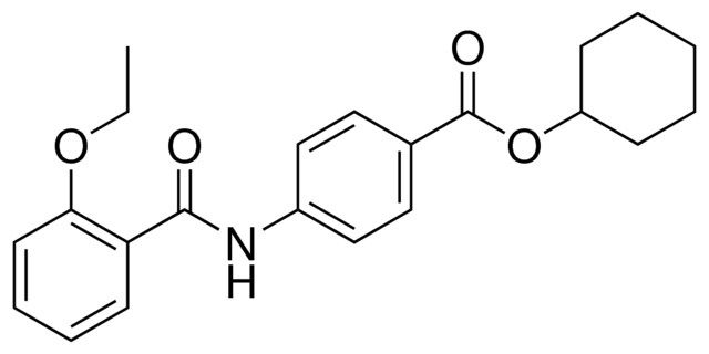 4-(2-ETHOXY-BENZOYLAMINO)-BENZOIC ACID CYCLOHEXYL ESTER