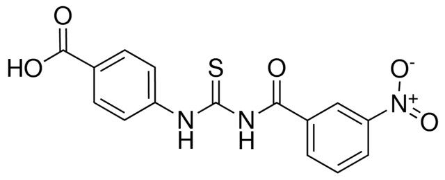 4-(3-(3-NITROBENZOYL)-2-THIOUREIDO)BENZOIC ACID