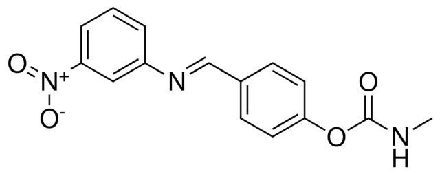 4-(3-NITROPHENYLIMINOMETHYL)PHENYL N-METHYLCARBAMATE