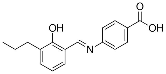 4-(3-PROPYLSALICYLIDENEAMINO)BENZOIC ACID