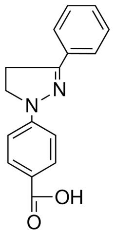 4-(3-PHENYL-4,5-DIHYDRO-PYRAZOL-1-YL)-BENZOIC ACID