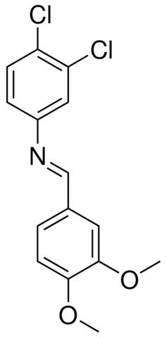 3,4-DICHLORO-N-(VERATRYLIDENE)ANILINE