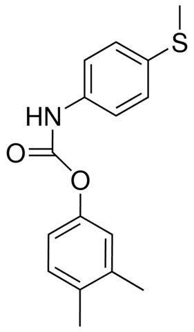 3,4-DIMETHYLPHENYL N-(4-(METHYLTHIO)PHENYL)CARBAMATE