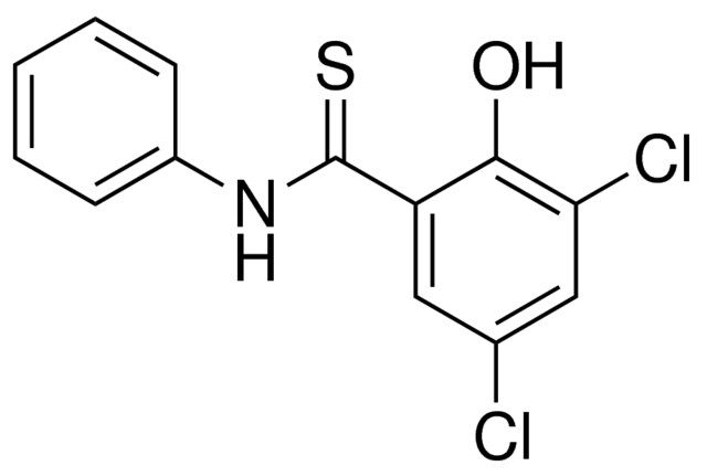 3,5-DICHLORO-2-HYDROXY-N-PHENYL-THIOBENZAMIDE