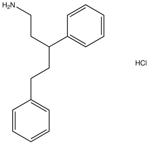 3,5-diphenyl-1-pentanamine hydrochloride