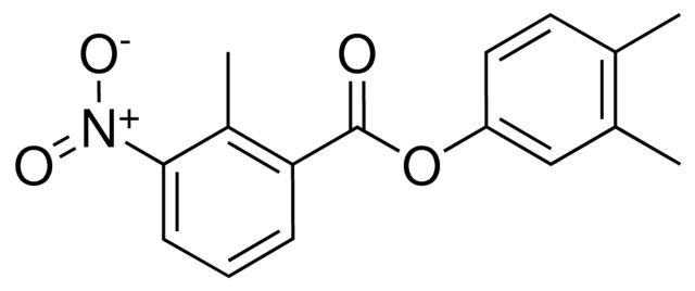 3,4-DIMETHYLPHENYL 2-METHYL-3-NITROBENZOATE