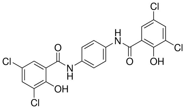 3,5-DICHLORO-N-{4-[(3,5-DICHLORO-2-HYDROXYBENZOYL)AMINO]PHENYL}-2-HYDROXYBENZAMIDE