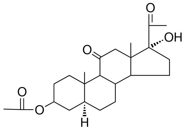 3BETA-ACETOXY-17ALPHA-HYDROXY-5ALPHA-PREGNANE-11,20-DIONE