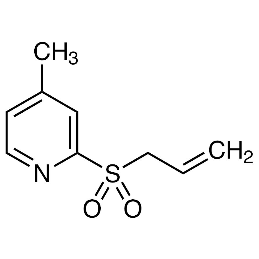 2-(Allylsulfonyl)-4-methylpyridine