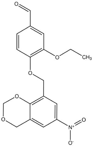 3-Ethoxy-4-(6-nitro-4<i>H</i>-benzo[1,3]dioxin-8-ylmethoxy)benzaldehyde