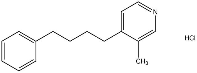 3-methyl-4-(4-phenylbutyl)pyridine hydrochloride