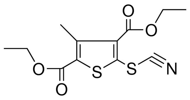 3-METHYL-5-THIOCYANATO-THIOPHENE-2,4-DICARBOXYLIC ACID DIETHYL ESTER