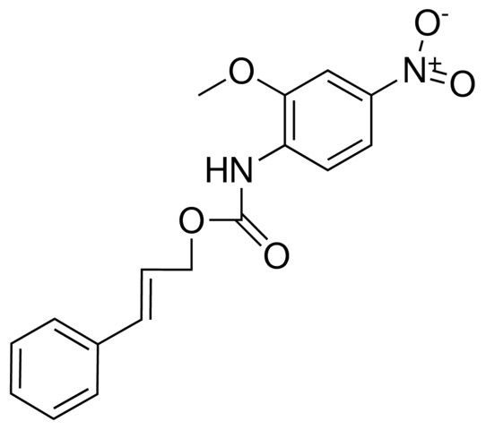 3-PHENYLALLYL N-(2-METHOXY-4-NITROPHENYL)CARBAMATE