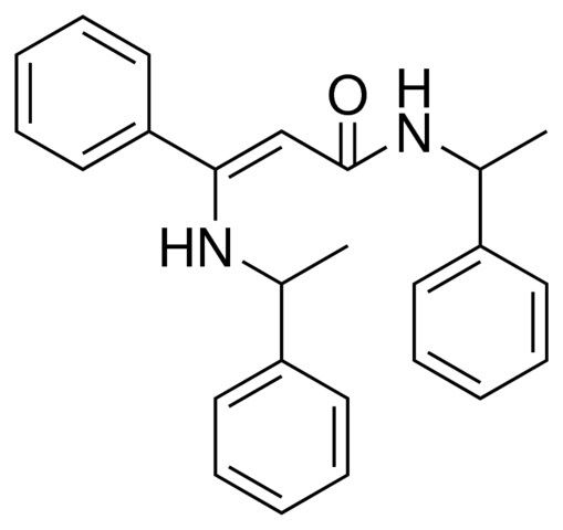 3-PHENYL-N-(1-PHENYL-ETHYL)-3-(1-PHENYL-ETHYLAMINO)-ACRYLAMIDE