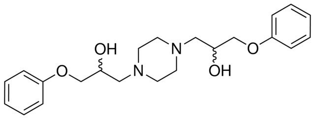 3,3'-(piperazine-1,4-diyl)bis(1-phenoxypropan-2-ol)