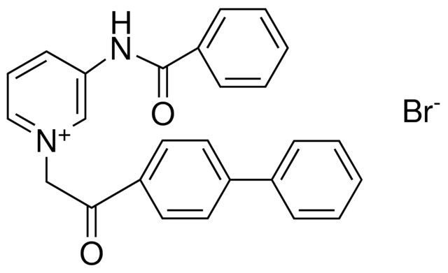 3-BENZOYLAMINO-1-(2-BIPHENYL-4-YL-2-OXO-ETHYL)-PYRIDINIUM, BROMIDE