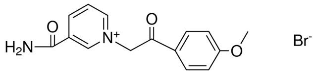 3-CARBAMOYL-1-(2-(4-METHOXY-PHENYL)-2-OXO-ETHYL)-PYRIDINIUM, BROMIDE