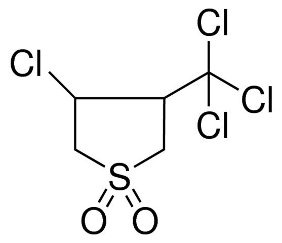 3-CHLORO-4-TRICHLOROMETHYL-TETRAHYDRO-THIOPHENE 1,1-DIOXIDE