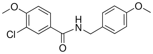 3-CHLORO-4-METHOXY-N-(4-METHOXYBENZYL)BENZAMIDE