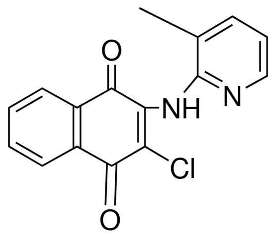 3-CHLORO-2-(3-METHYL-2-PYRIDYLAMINO)-1,4-NAPHTHOQUINONE