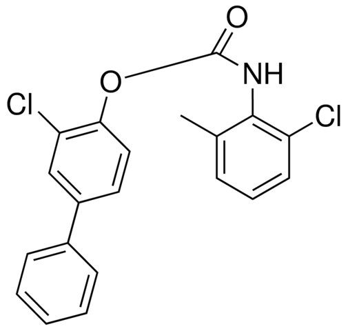 3-CHLORO-4-BIPHENYLYL N-(2-CHLORO-6-METHYLPHENYL)CARBAMATE