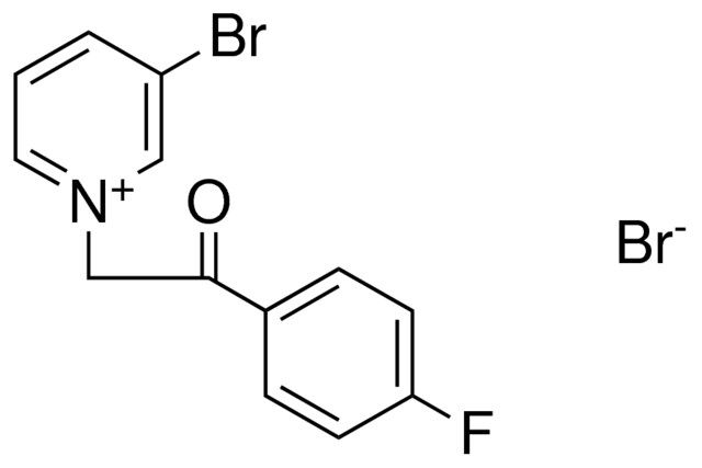 3-BROMO-1-(2-(4-FLUORO-PHENYL)-2-OXO-ETHYL)-PYRIDINIUM, BROMIDE