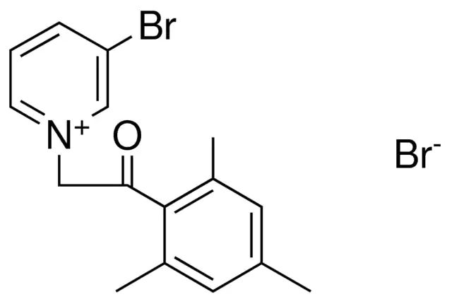 3-BROMO-1-(2-OXO-2-(2,4,6-TRIMETHYL-PHENYL)-ETHYL)-PYRIDINIUM, BROMIDE