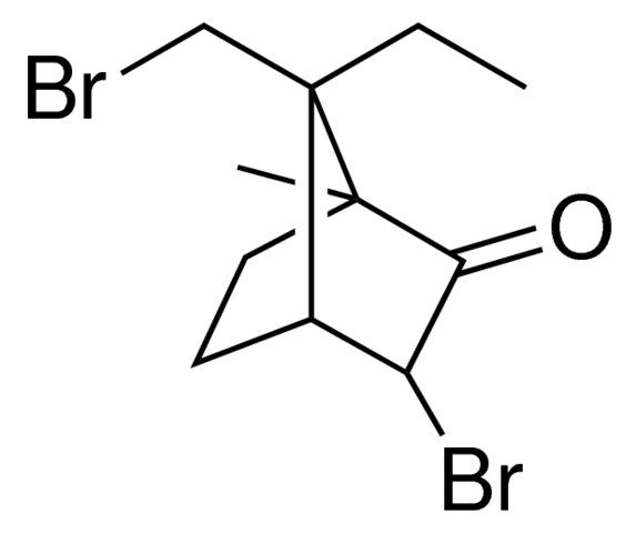 3-BROMO-7-BROMOMETHYL-7-ETHYL-1-METHYL-BICYCLO(2.2.1)HEPTAN-2-ONE