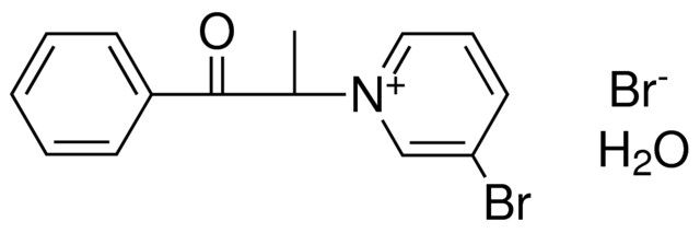 3-BROMO-1-(1-METHYL-2-OXO-2-PHENYL-ETHYL)-PYRIDINIUM, BROMIDE HYDRATE