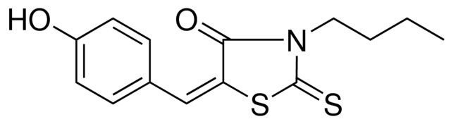 3-BUTYL-5-(4-HYDROXYBENZYLIDENE)-2-THIOXO-1,3-THIAZOLIDIN-4-ONE (SYNONYM: PFM04)