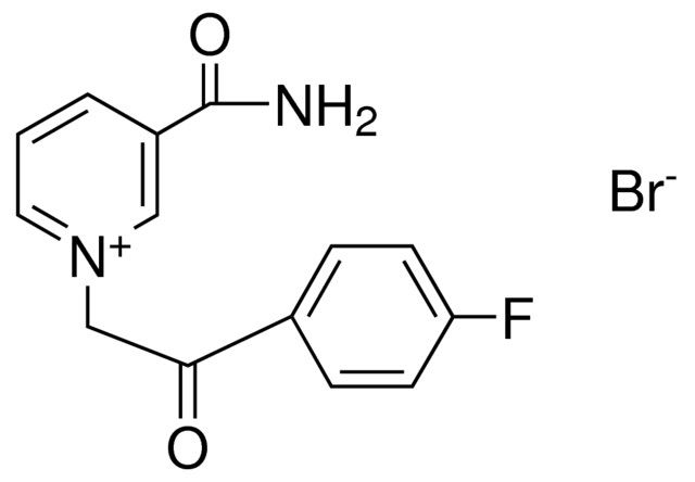 3-CARBAMOYL-1-(2-(4-FLUORO-PHENYL)-2-OXO-ETHYL)-PYRIDINIUM, BROMIDE