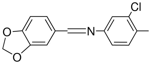 3-CHLORO-N-PIPERONYLIDENE-PARA-TOLUIDINE