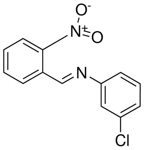 3-CHLORO-N-(2-NITROBENZYLIDENE)ANILINE