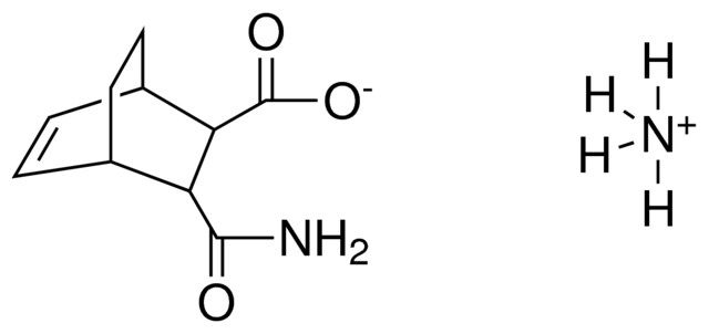 3-CARBAMOYLBICYCLO(2.2.2)OCT-5-ENE-2-CARBOXYLIC ACID, AMMONIUM SALT